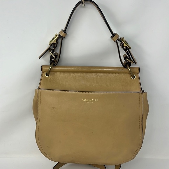 Coach Willis Tan Leather Cross Body Bag K1220-22382 - Picture 4 of 13